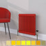 CT2-C-500-RED-TH - Classic Red 2 Column Radiator H500mm x W806mm CT2-C-500-RED-TH - Classic Red 2 Column Radiator H500mm x W806mm